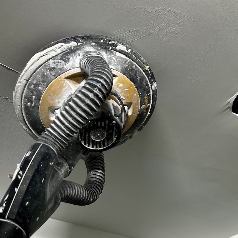 Popcorn Ceiling Removal project 4